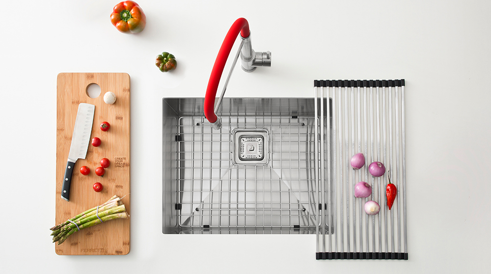 ferretti lavadero cocina ctg empotrado signature - Lavaderos de Cocina