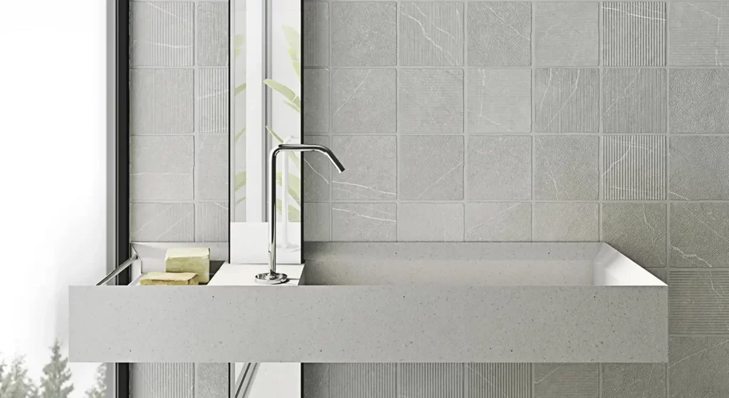 GEA GREY CARVED