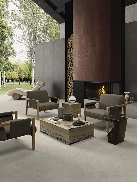 porcelanatos categoria cemento intense perle grip - Lea Ceramiche